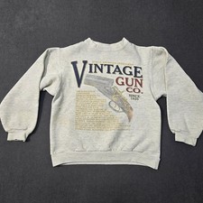 Vintage Gun Co North American Sportsman Graphic Sweatshirt M