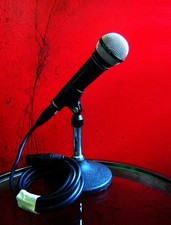 Vintage 1980's Beyer Dynamic M300N C cardioid dynamic microphone w accessories