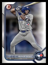 Alex De Jesus 2022 Bowman Draft #BD-147 Toronto Blue Jays ROOKIE RC
