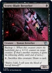Scorn-Blade Berserker #124 March of the Machine