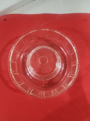 Vintage Queen Anne Glasbake Ring Mold Bundt Cake Baking Dish 8.75 
