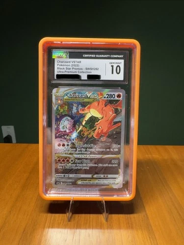 2022 Pokémon Charizard VSTAR SWSH262 Sword & Shield Black Star Promo CGC 10