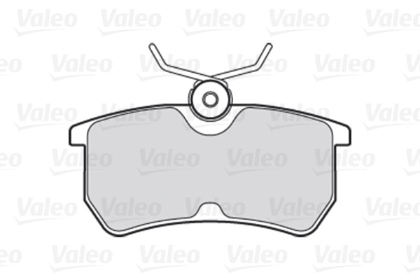 Kit de plaquettes de frein VALEO 301431 d'une épaisseur de 14mm pour un freinage stable