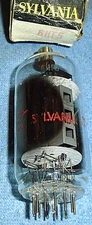 1 NOS Sylvania 6HF5 Vacuum Tube for Drake Swan Hallicrafters Galaxy WRL Radios
