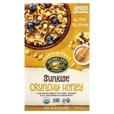 Nature s Path Organic Sunrise Crunchy Honey Cereal 10 6 oz 300 g Gluten-Free,