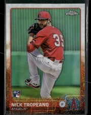 2015 Topps Chrome #22 Nick Tropeano Refractor