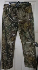Mens Realtree Camouflage Hunting 5-pocket  Jeans  Size 32 X 32 New With Tags