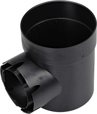 101 round Spee-D Catch Basin Drain, 1 Outlet, Connects to 3-Inch and 4-Inch Dra
