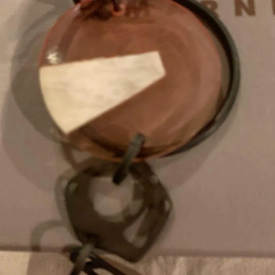 Gargantilla MARNI Collar Bijou Metal Círculo Tono Dorado Transparente Con Caja Foto 4 de 4