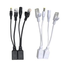 Power Over Ethernet Passive POE RJ45 Injector Splitter Adapter Cable Kit