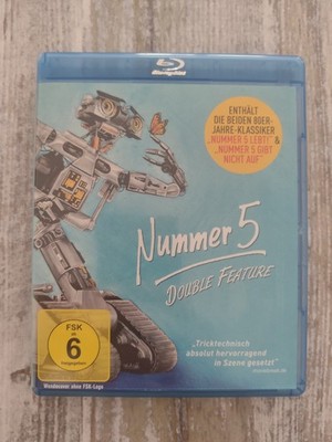 Nummer 5 Lebt + Nummer 5 gibt nicht auf - Blu-Ray - sehr guter Zustand 