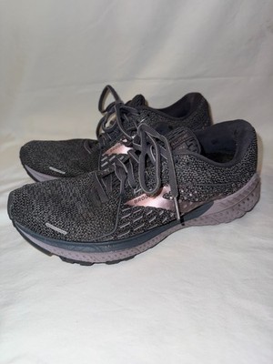 Brooks Adrenaline GTS 21 1203291D528 Womens Sneakers US 9 D Gray Running Shoes