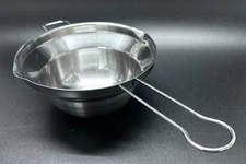 The Pampered Chef Double Boiler Pot Pan Insert Long Handle Kitchenware #2405