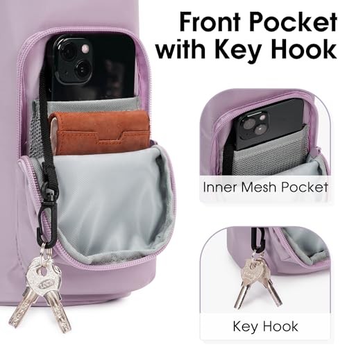 Bolsa portadora de botellas de agua con bolsillo para teléfono 32 oz 40 oz vaso agua aislada - Imagen 3 de 7