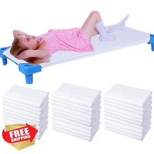 Macarrie Daycare Cot Sheets White 23x51" 30 Pcs