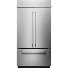KitchenAid KBFN502ESS 42 Inch French Door Refrigerator 24.2 cu. ft: Stainless St