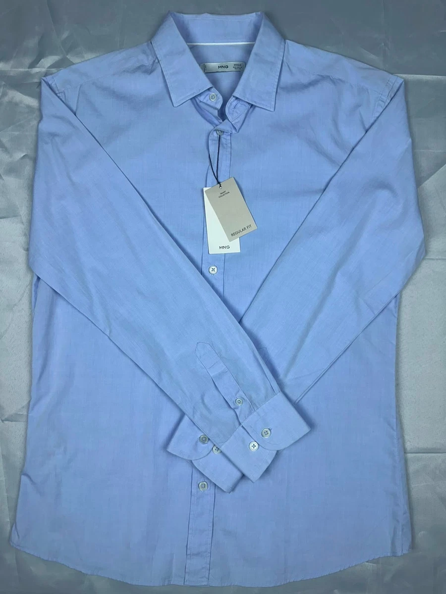 mens dress shirts 19 1 2 neck Mens Dress Shirts Long Sleeves Elastic Formal No Ironing Business Shirts  Tops