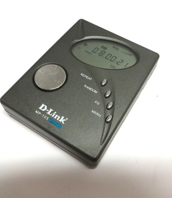 Vintage Rare D-Link MP-105 MP3 Music Player Handheld Pocket