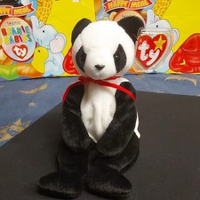 TY Beanie Baby - Fortune the Panda Bear, Mint with Tag. Vintage 1997 Collectible