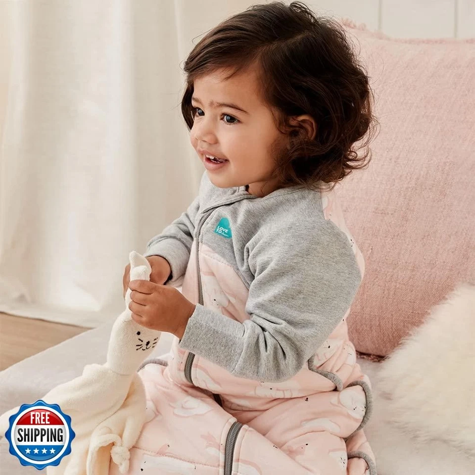 Saco de dormir para bebé Love to Dream extra cálido, regulador de temperatura súper suave para dormir Foto 2 de 4