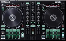 Roland DJ-202 2-Channel / 4-Deck Serato DJ Controller w/ TR Drum Kits (USB/MIDI)