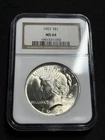 1923 PEACE SILVER DOLLAR MS64 NGC SUPERB LUSTER - Soap Box Slab!!! - Flash Sale!
