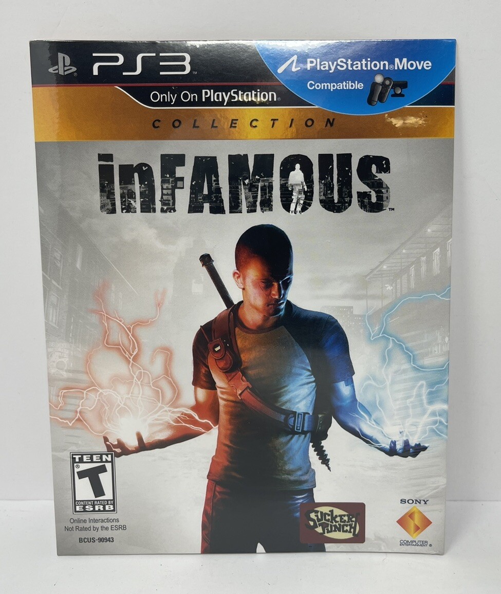 INFAMOUS Not For Resale Collection PS3 PLAYSTATION 3 NEW SEALED