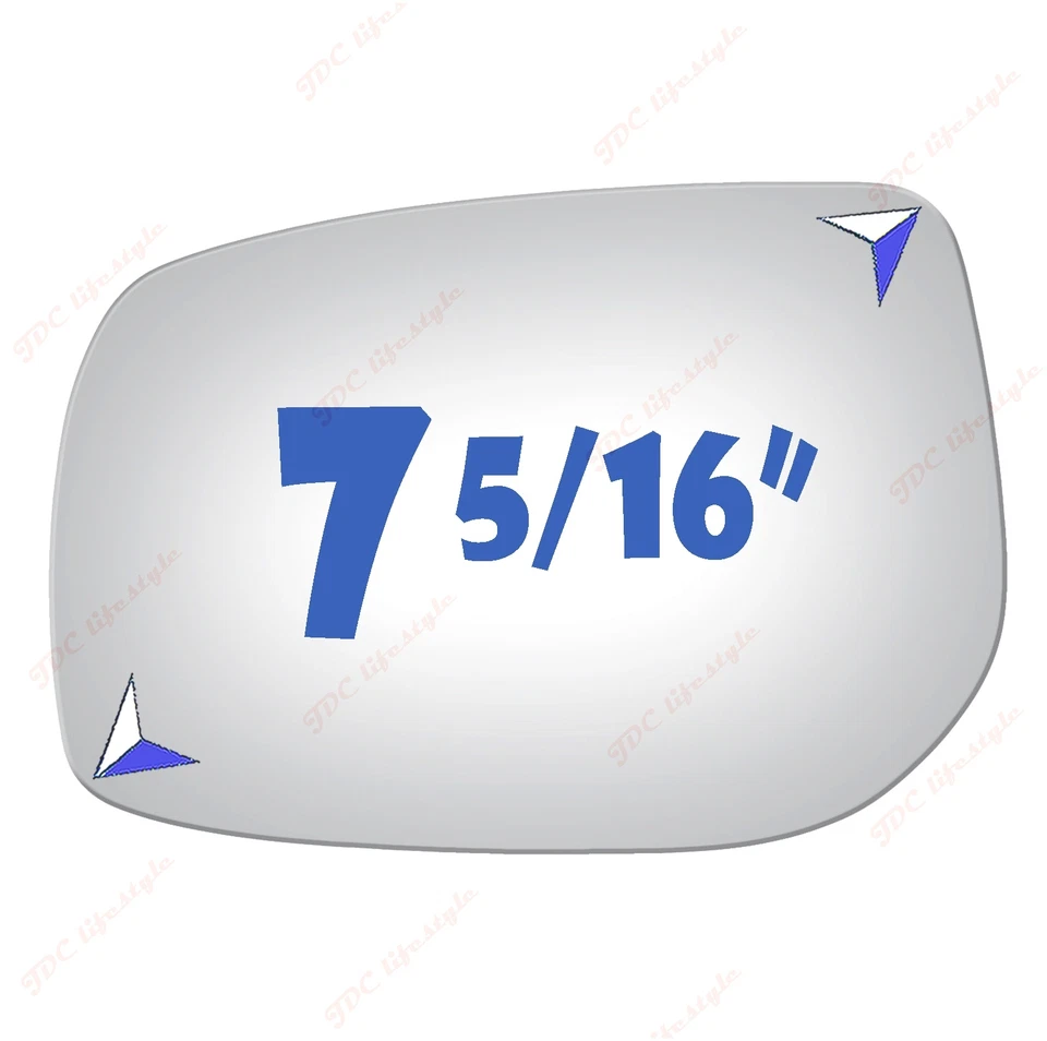 Espejo retrovisor lateral de vidrio #4271H con calefacción para Toyota 09-13 Corolla Matrix hecho en EE. UU. Foto 2 de 4