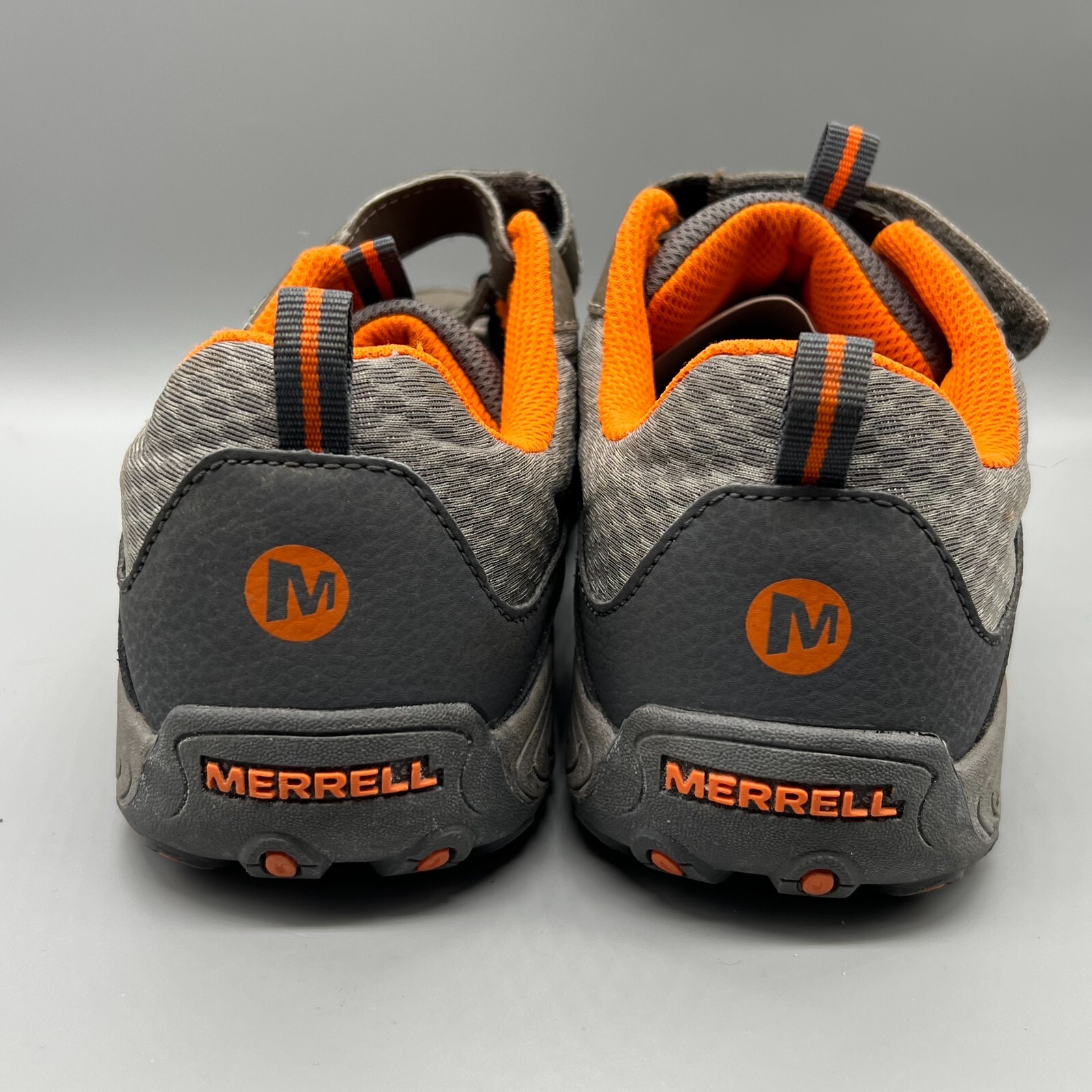Scarpa da trekking Merrell Trail Chaser marrone grigio arancione pelle giovane 5 5 donna 7