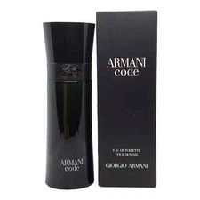 Armani Code Cologne by Giorgio Armani 2.5 oz.EDT Spray for Men New in Sealed Box