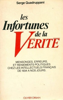 Les infortunes de la vérité - Serge Quadruppani - V222669