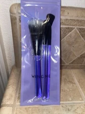 WingMe Cosmetics Halo Series Iridescent Purple Brush Trio NEW SEALED PACKAGE