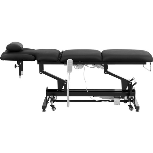 Massageliege elektrisch Massagebank Therapieliege Massagetisch 200 kg Schwarz - Bild 6 von 8
