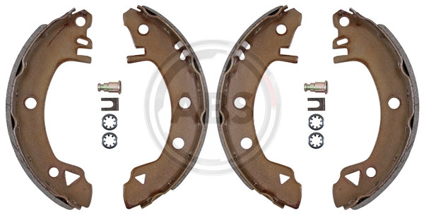 Rear Brake Shoe Set A.B.S. 8703 for Ford/PANTHER Sierra/Kallista (82-93)