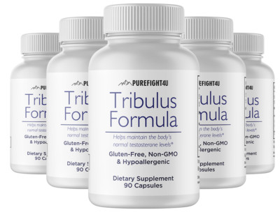 Tribulus Formula - Dietary Supplement 5 Bottles 450 Capsules