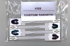 Bally KISS Pinball Machine DROP TARGET SET Custom Band Members