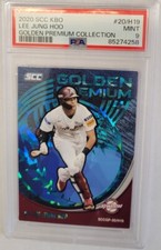 LEE JUNG HOO 2020 SCC KBO Golden Premium Collection 2024 MLB RC PSA MINT 9