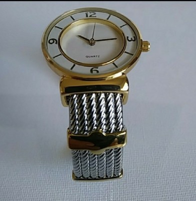 Timeless Two-tone Cuff Wrist Watch. Brand NEW! Two Tone Womens Fashion Cuff Watch - Etsy main image 2