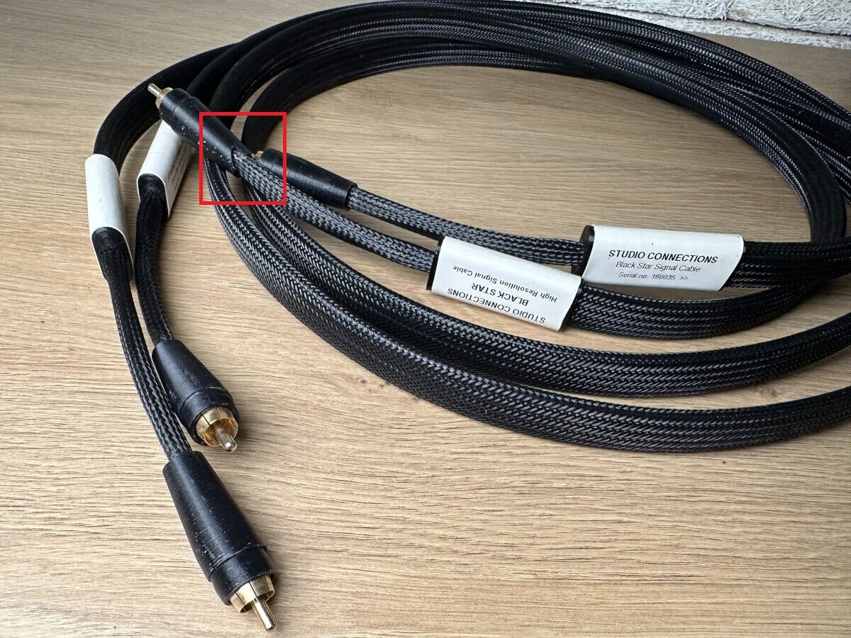 Studio Connections Black Star Signal Cable Stereo 2x2,00m UVP 3729