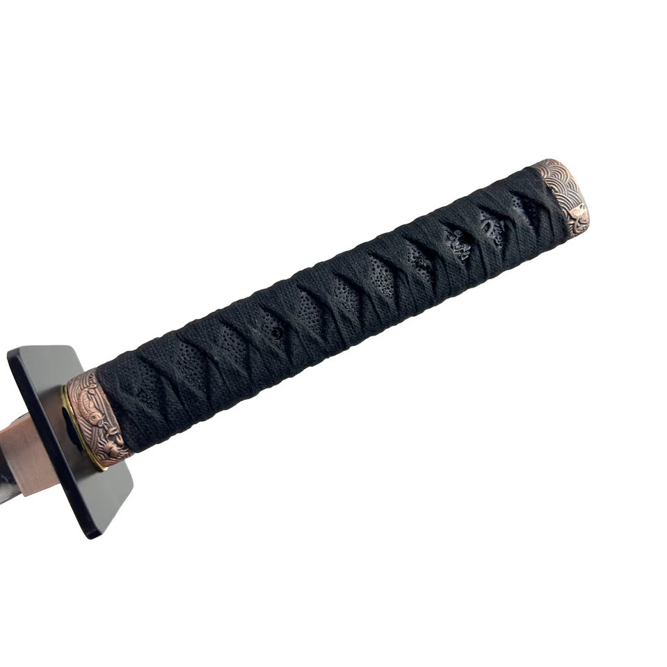 Ninja Sword Steel Blade Wrapped Handle Ninjato with Scabbard - Image 4 of 4