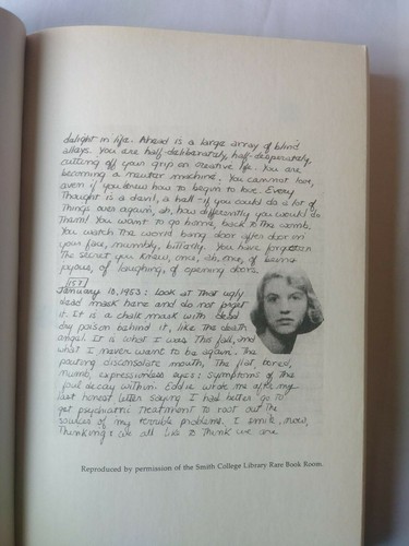 The Journals OF Sylvia Plath By Ted Hughes (Paperback) Vintage Book (1998) - Picture 4 of 5