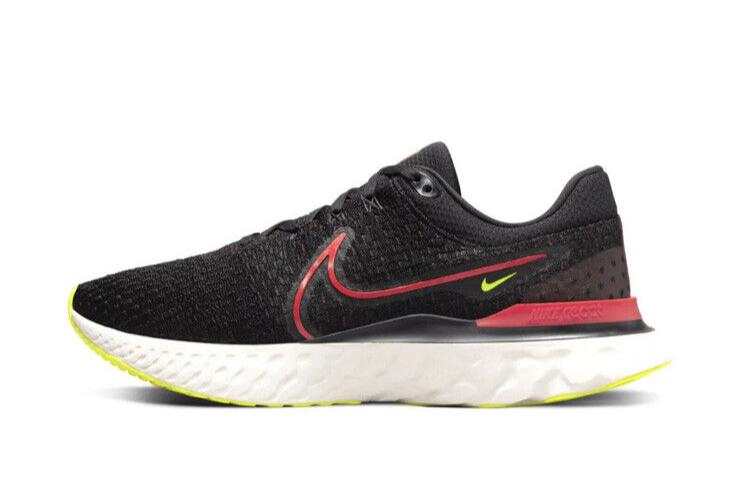 Nike React Infinity Run FK 3 Mens Running Shoes Size 8.5 Black New DH5392 007