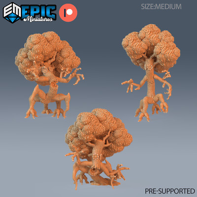 Sentient Tree, Dungeons and Dragon Miniatur, D&D Fantasy Waldbaum Miniatur