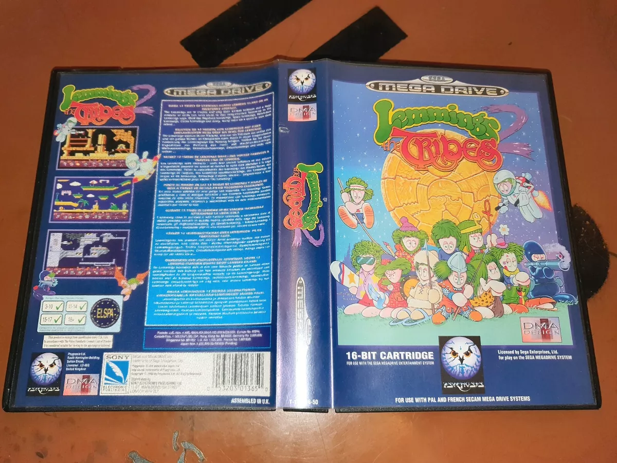 Lemmings 2: The Tribes – Sega-16