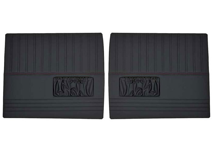 Brothers Trucks QDP0054BLACK Custom Sport Door Panels Black/Black