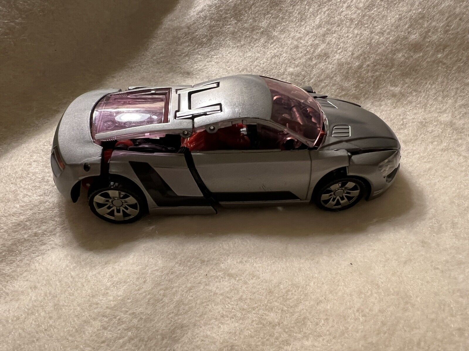 Transformers Revenge of the Fallen Sideways Audi Action Figure Car