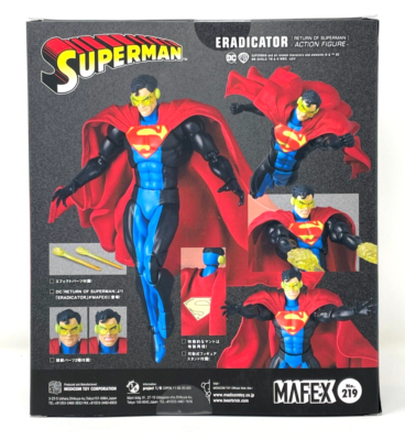 アメコミ MEDICOM TOY - MEDICOM TOY MAFEX No.219 ERADICATOR The Return of Superman MAFEX No.219 Eradicator Action Figure