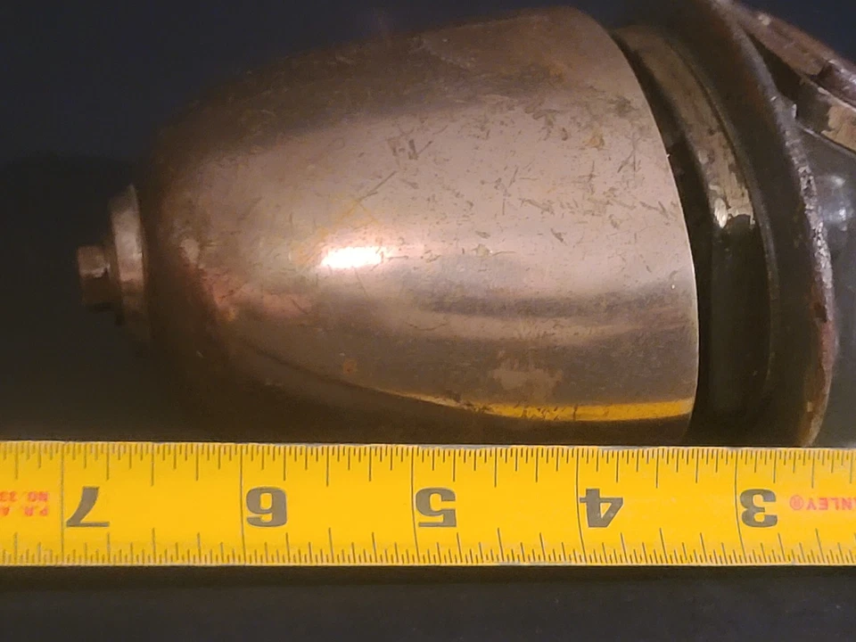 PROBADO BUENO Locomotora zumbador de bocina campana alarma Graham Triton de latón macizo 12V?? Foto 4 de 4