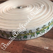 Girl scouts ribbon Girl Scouts grosgrain gs troupe Girl Scout cookie ribbon 7/8