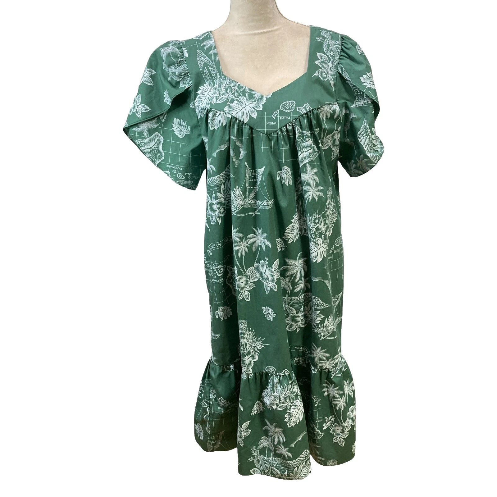 Ropa Vintage Hawaiian Mezcla de algodón para mujeres